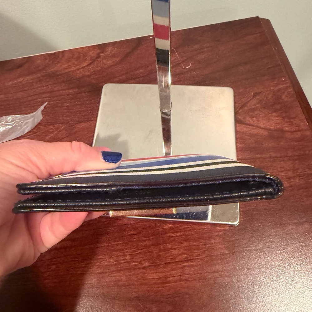 Kate Spade Laurel Way Multicolor Striped Crossbody and Passport wallet. - Picture 15 of 15